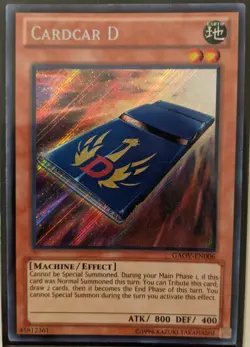 YuGiOh Cardcar D Secret Rare GAOV-EN006 - Image 1