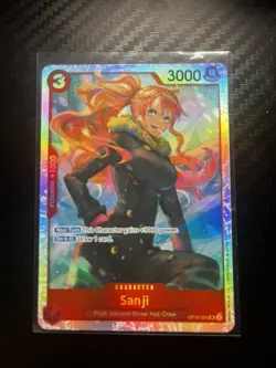 Sanji OP10-005 Royal Blood Foil one piece TCG near mint - Image 1