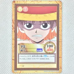One Piece Carddass 6th Stage C262 Nami Bandai 2000 Japan - Image 1