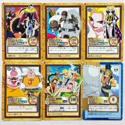 One Piece Carddass 7th Stage 36 Regular Cards Complete Set Bandai 2001 Japan - Image 5