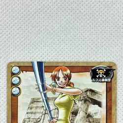 One Piece Cardgame Carddass EX Grand Battle3! Pack G3-C05 Nami Bandai 2003 Japan - Image 3
