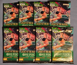 Legacy of The Master OP-12 Booster Pack Lot of 8 One Piece TCG English Sealed - Image 1