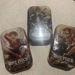 One Piece | Tin Pack Set Vol 2 TS-02 | Set of 3 (Full Art Set) OP-13 | x2 - Image 1