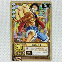 One Piece Cardgame EX Grand Battle 3! Pack Holo G3-C01 Luffy Bandai 2003 Japan - Image 1
