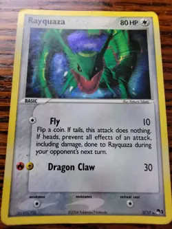 PL 2006 Rayquaza - 3/17 - Holo Rare Promo Pokemon Pop Series 1 Pokemon TCG Card - Image 1