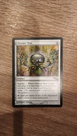 Chrome Mox Mirrodin Rare Artifact Regular Magic The Gathering MTG - Image 1