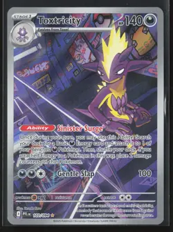 Toxtricity 103/094 ME02: Phantasmal Flames Illustration Rare Pokemon TCG NM - Image 1