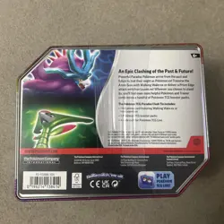 Pokemon Paradox Clash Iron Leaves ex Tin promo five packs NEW AND SEALED - Image 3