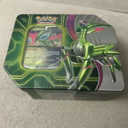 Pokemon Paradox Clash Iron Leaves ex Tin promo five packs NEW AND SEALED - Image 5
