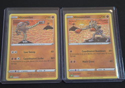 Pokemon Hitmonlee 011 & Hitmonchan 012 CLV Classic Collection NM - Image 1