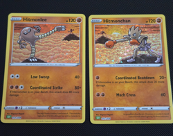 Pokemon Hitmonlee 011 & Hitmonchan 012 CLV Classic Collection NM - Image 2