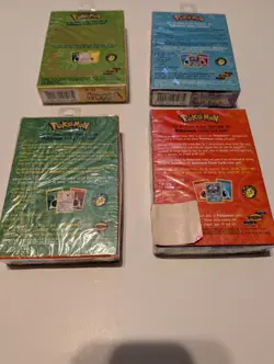 Pokemon Base Set 2 Set Of 4 Theme Decks Grass Chopper Hot Water Lightning Bug... - Image 2