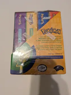 Pokemon TCG WOTC Preconstructed Base Set 2 Theme Decks Display SEALED - Image 5