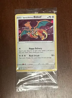 Special Delivery Bidoof SWSH177 Pokemon Center Promo SEALED Swirl -Read Descrip - Image 2