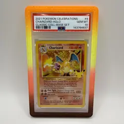 PSA 10 Charizard 4/102 Pokemon Celebrations Classic Collection Holo - Image 1