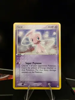 Mew 111/110 Holon Phantoms Holo Ultra Rare Pokemon TCG Nintendo LP - Image 1