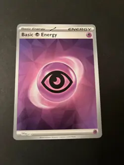 Pokemon TCG Psychic Energy Prismatic Evolutions SVE 013 Reverse Holo TCG - Image 1