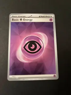 Pokemon TCG Psychic Energy Prismatic Evolutions SVE 013 Reverse Holo TCG - Image 2