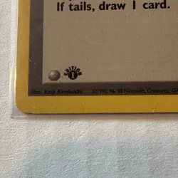 Pokemon Gambler Base Set 60/62 Trainer 1st Edition Common Wizards English - Image 2