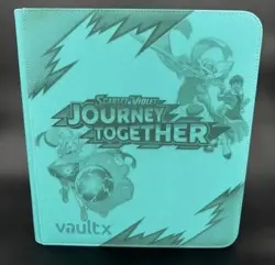 TheUnluckyCollector - Pokemon Journey Together Laser Engraved Vault X Binder NEW - Image 1