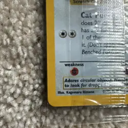 Pokemon Meowth Holo #52 Gameboy Promo 2000 - Image 4