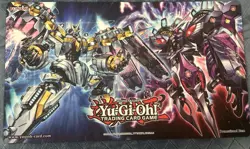 Official Konami Yugioh Genesys Celebration Zeus Typhon Playmat - Image 1