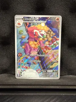 Crocalor 202 /193 Illustration Rare Pokemon Card TCG Paldea Evolved NM EN - Image 1