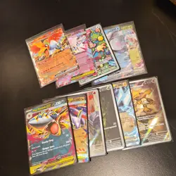 Pokemon EX, mega ex, IR and promo 11 Cards English Collection - Image 1