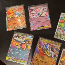 Pokemon EX, mega ex, IR and promo 11 Cards English Collection - Image 2