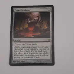 Magic: The Gathering Omen Machine New Phyrexia Rare Artifact Regular 148 - Image 1
