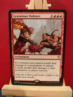 Gratuitous Violence - Bloomburrow Commander - Rare - NM - MTG - Image 1