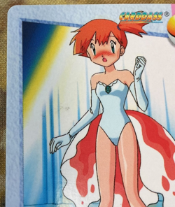 Anime Collection Misty Pikachu 23 Carddass Bandai Japanese Pokemon 1998 #2623 - Image 3
