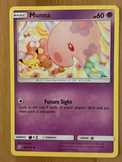 Munna 88/236 Regular Common LP - Unified Minds 2019 - Pokemon TCG - Image 1