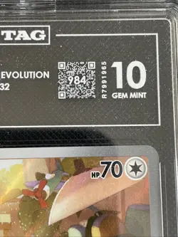 Stufful IR 154/132 TAG 10 Gem Mint 2025 Pokemon Mega Evolution Full Art TCG - Image 2