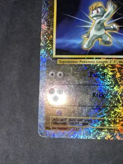 Machop 79/110 Legendary Collection Reverse Holo Vintage Pokemon Rare - Image 3