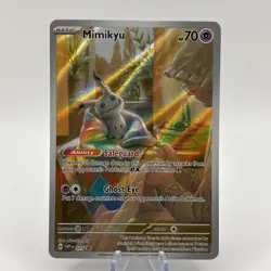 Pokemon TCG Paldean Fates Mimikyu Full Art Promo SVP75 M/Nm Condition - Image 1