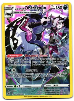 Galarian Obstagoon TG10/TG30 - Astral Radiance Trainer Gallery Pokemon TCG - LP - Image 1