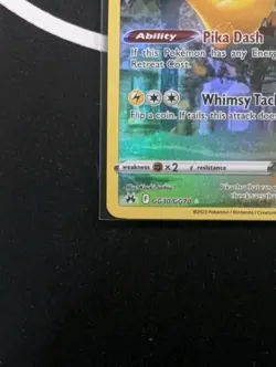 Pikachu GG30 Crown Zenith Holo Rare Full Art - Pokemon TCG - Image 5
