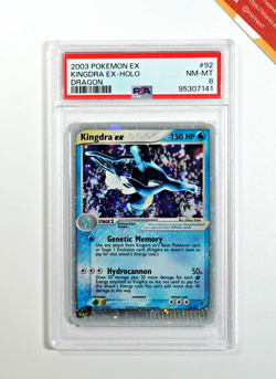Pokemon PSA 8 Kingdra Ex #92 Holo Ex Dragon 2006 English - Image 1