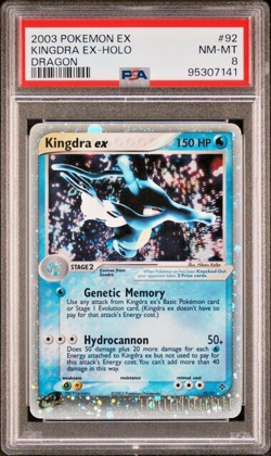 Pokemon PSA 8 Kingdra Ex #92 Holo Ex Dragon 2006 English - Image 2