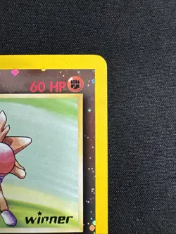 Hitmonchan Best of Game Winner #2 Reverse Holo Vintage Pokemon TCG - Image 4