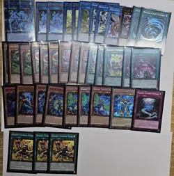 yugioh Radiant Typhoon deck Core, 38 cards total lightly played - Image 1