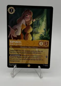 Disney Lorcana-Whispers in the Well-Rapunzel #3/204-Ready for Adventure - Image 1