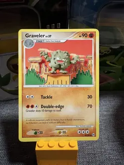 Pokemon TCG Graveler 37/99 Arceus Uncommon card Normal - Image 1