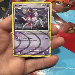 Arceus - AR7 - Pokemon Arceus Holo Card MP - Image 1