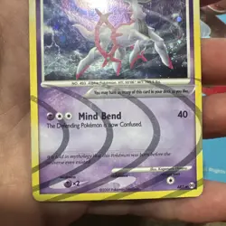 Arceus - AR7 - Pokemon Arceus Holo Card MP - Image 5