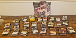 VERY LARGE COLLECTION OF MAGIC THE GATHERING TRADING CARDS /MIXED LOT X 1200+ - Image 1