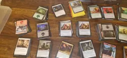 VERY LARGE COLLECTION OF MAGIC THE GATHERING TRADING CARDS /MIXED LOT X 1200+ - Image 2