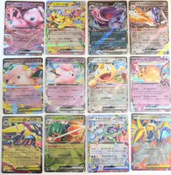 Cute & Powerful Pokemon EX Card Lot 12pcs Pikachu Mew Gengar Japanese Rare Bundl - Image 1