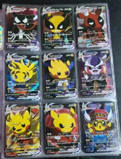 Pokemon Card Collection Of 55 Pikachu Cute Cosplay Doujin ACG VCOS Holo Lot - Image 3